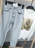 джинсы MOM FIT 7222