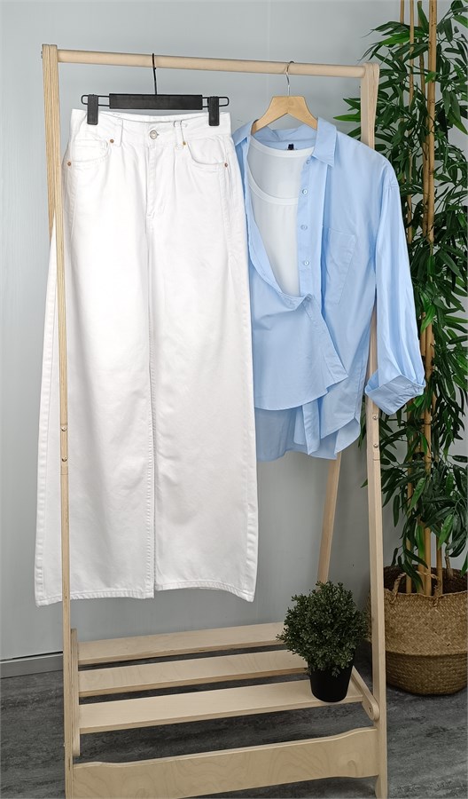 Джинсы WIDE LEG 2499 4S4 2224 - фото 29662