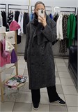 Пальто в сером цвете 7453